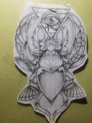 A tattoo I drew but never got the chance to set it in ink.