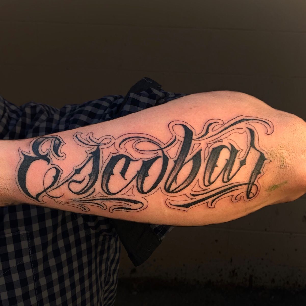 Tattoo uploaded by Daniel Nava • Script done by me • Tattoodo