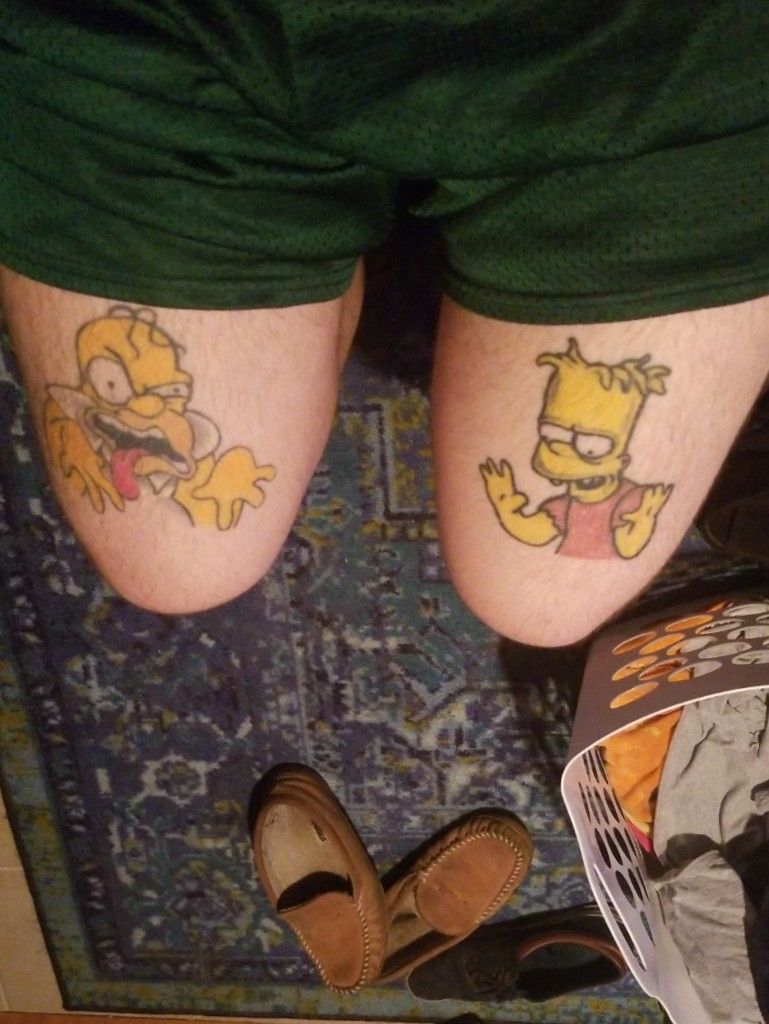 SIMPSONS HALLOWEEN FLASH For the  Samantha Ross Tattoo  Facebook