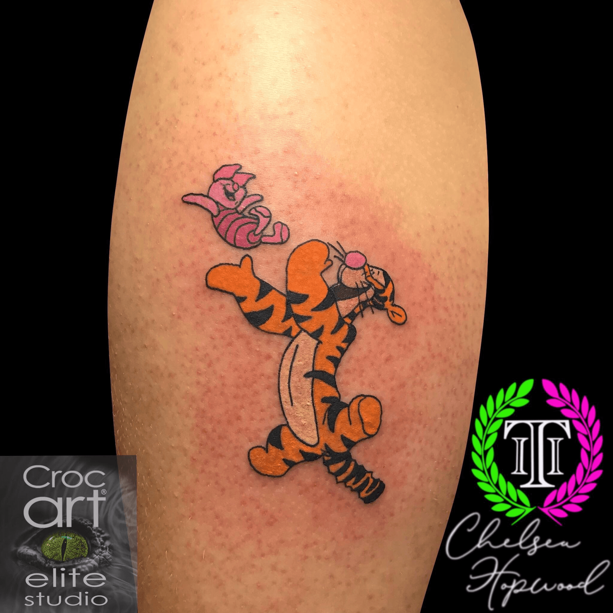 winnie the pooh and piglet tattoos  EntertainmentMesh