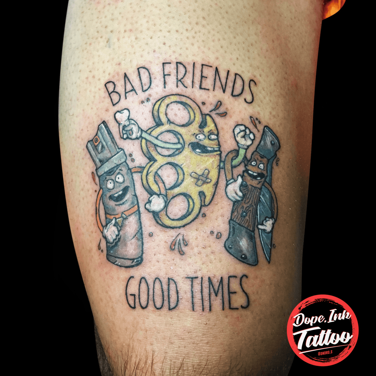 Tattoo Uploaded By Ondro Skrovan Bad Friends Good Times Tattoo Tattooart Tattooartist Colortattoo Newschool Newschooltattoo Tattoodo