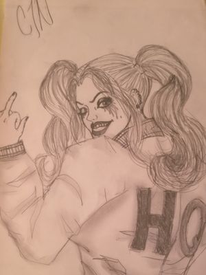 Harley Quinn in my own style.