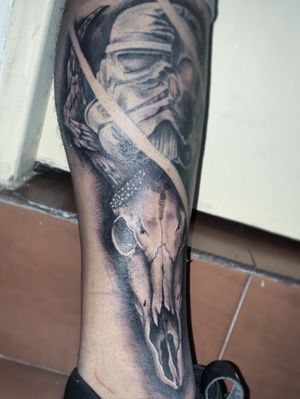 #tattoo #neer #skulltattoo #neertattoo #realistic #realistictattoo 