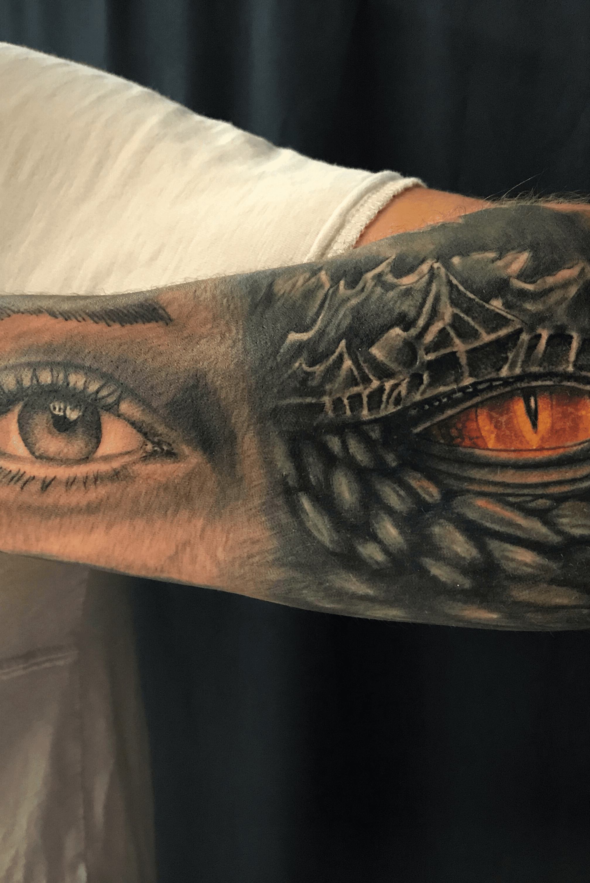 Buy Dragon Eye With Skull Temporary Sleeve Tattoos Online in India  Etsy