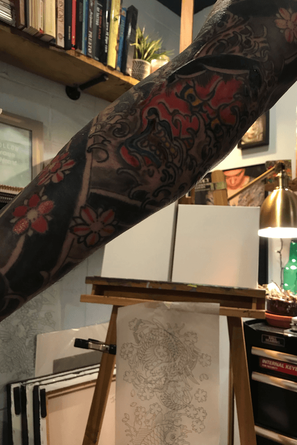 Tattoo from Three Roses Studio