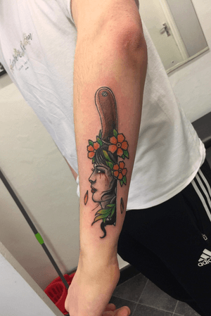 My first tattoo, no insperation or story 