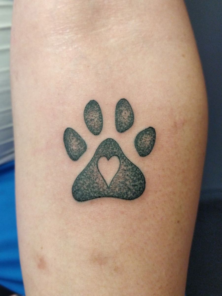 Tattoo Uploaded By Sadik • Dog Pawn Print • Tattoodo