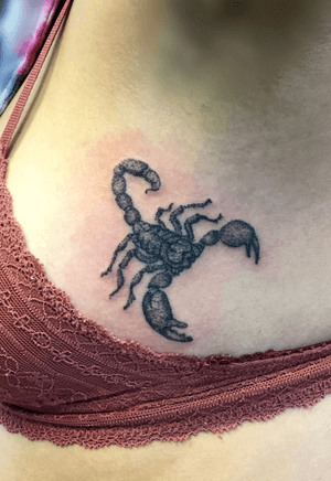 Rafa-Tattoo dor work scorpion tattoo