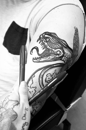 Tattoo by Thewolfdencustomtattoostudio