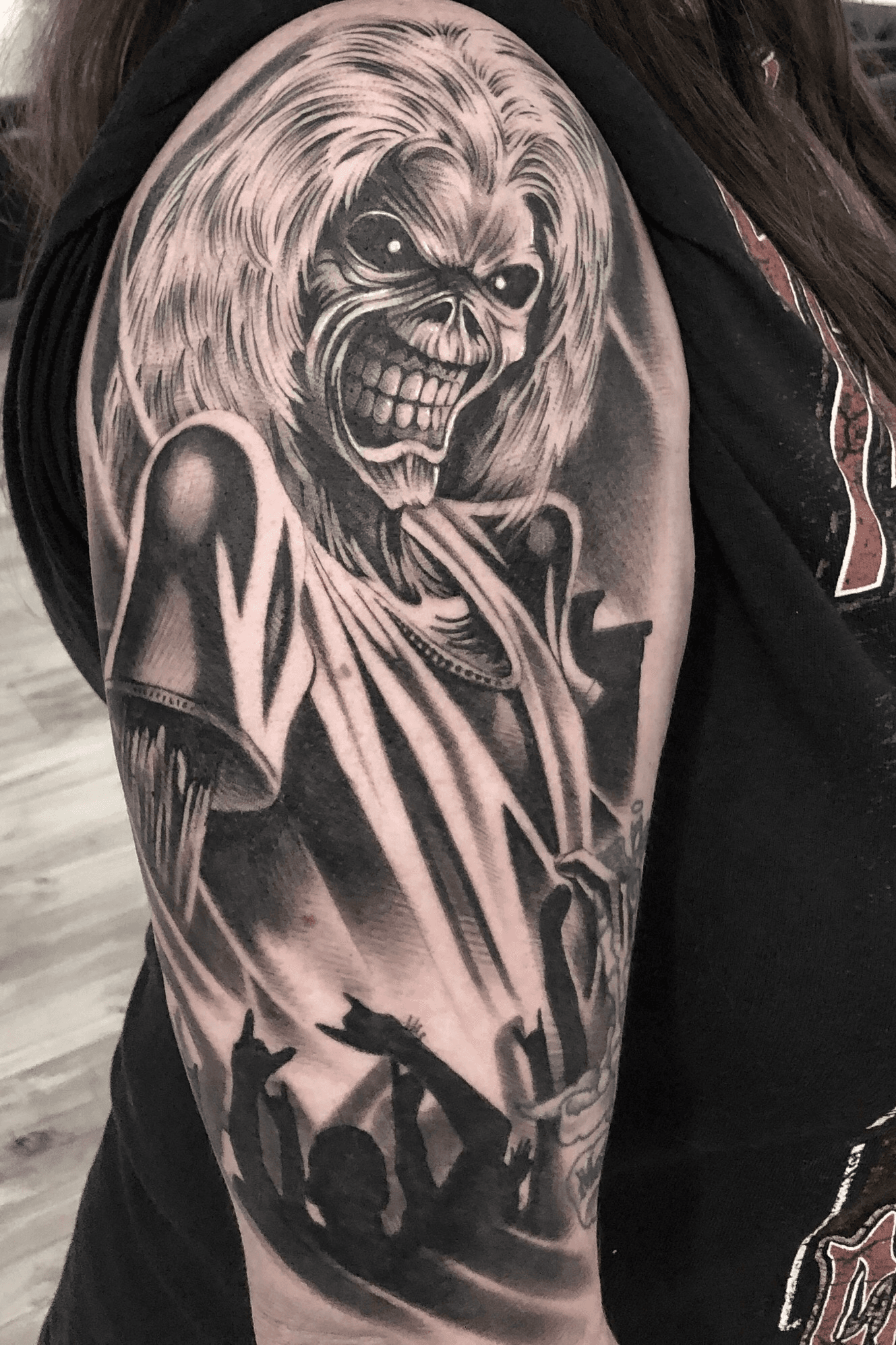 Iron Maiden Eddie Tattoos  All Things Tattoo