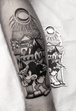 One more of my custom cities with mickey this time.. alot available at the studio. Contact me.