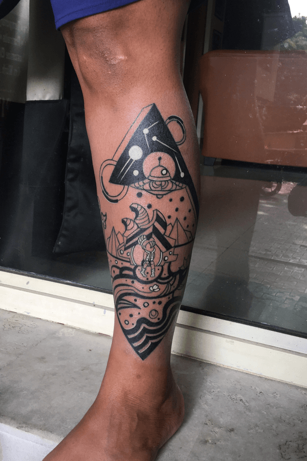 Tattoo from The Body Map tattoo Studio