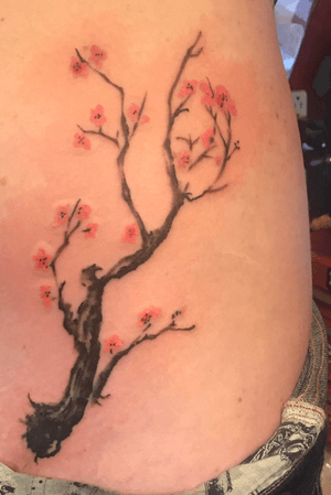 Japanese style cherry blossom