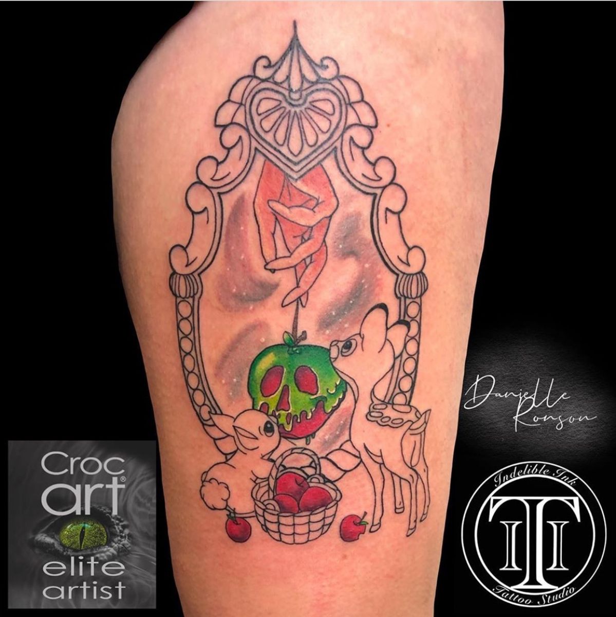 Tattoo uploaded by Danielle Ronson • My custom Disney design, done this ...