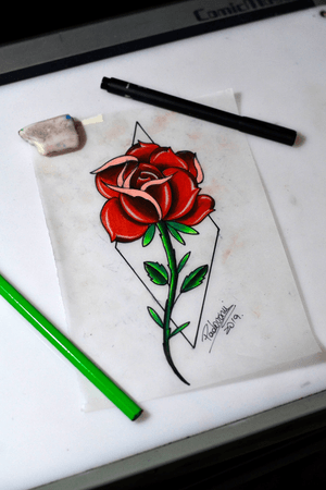 Tatuagens com horário marcado ⌚️Orçamentos  e agendamentos pelo WhatsApp ☎️ (11) 973701974 ou pela página do estúdio no Facebook : @mementomoritattoostudio 💀⏳🕯Estamos localizados próximo ao metrô Tucuruvi 🚇 #rose #rosa #tattoosketch