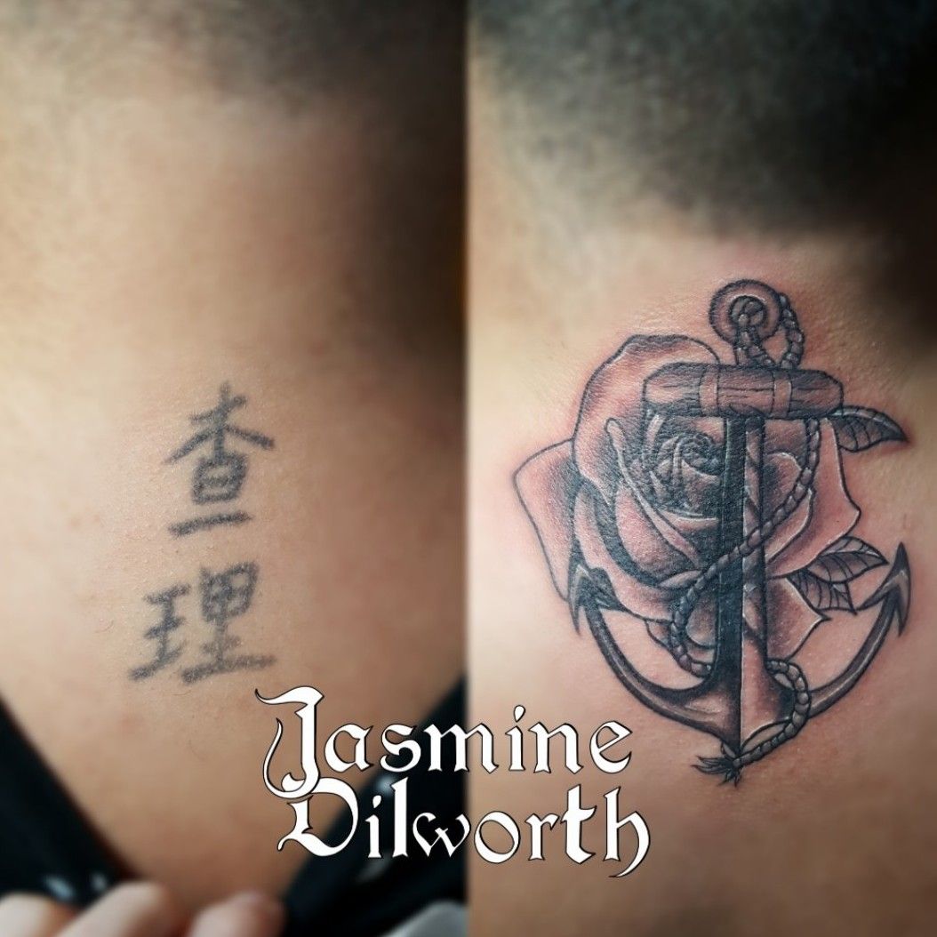 Anchor tattoo cover up by Vinoshitto on DeviantArt
