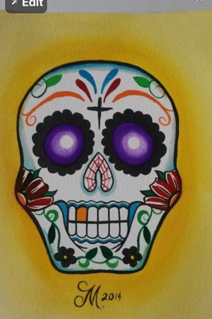 Day of the dead art