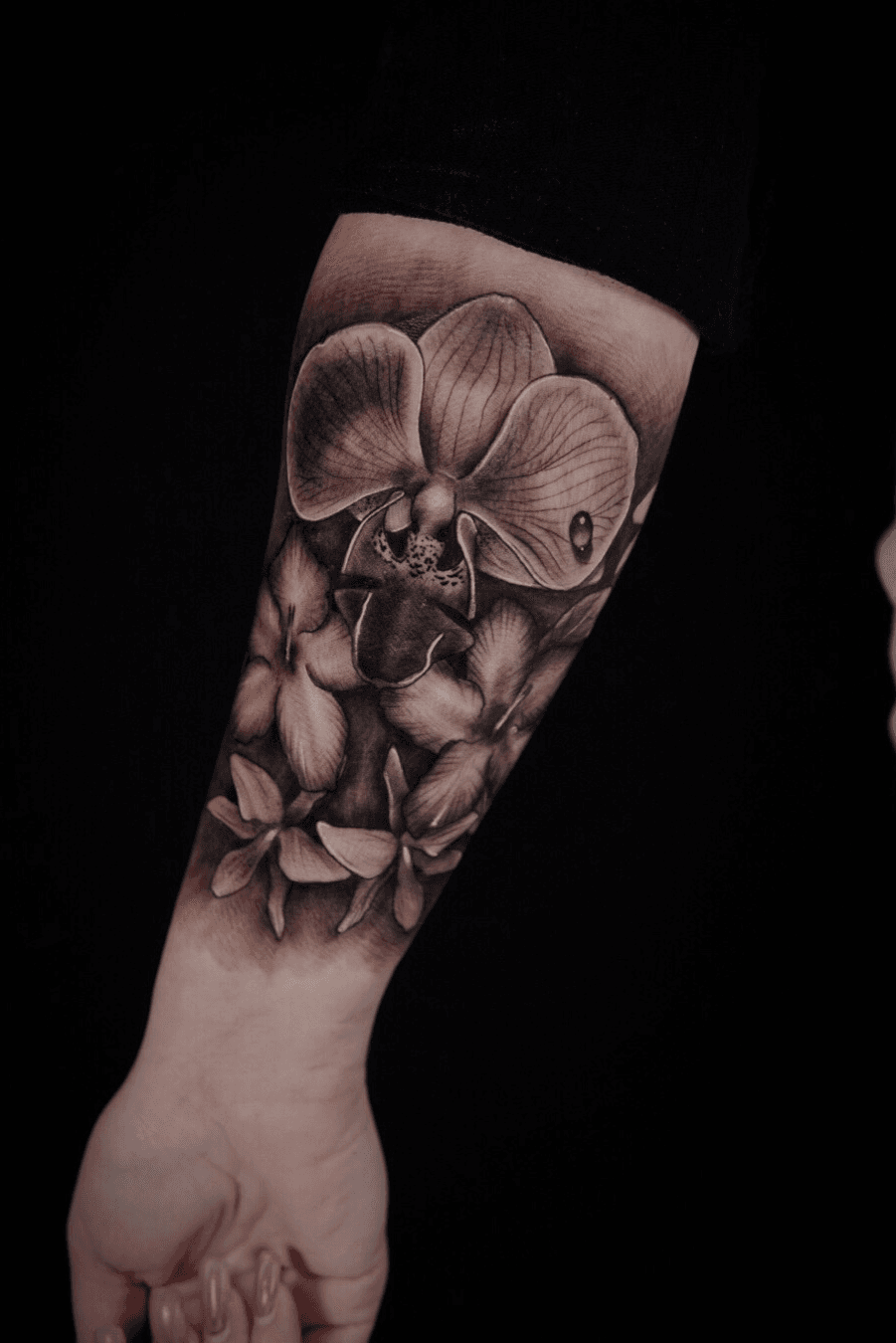 Orchid Tattoo  meaning photos sketches and examples