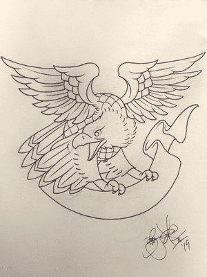 drawing -Eagle