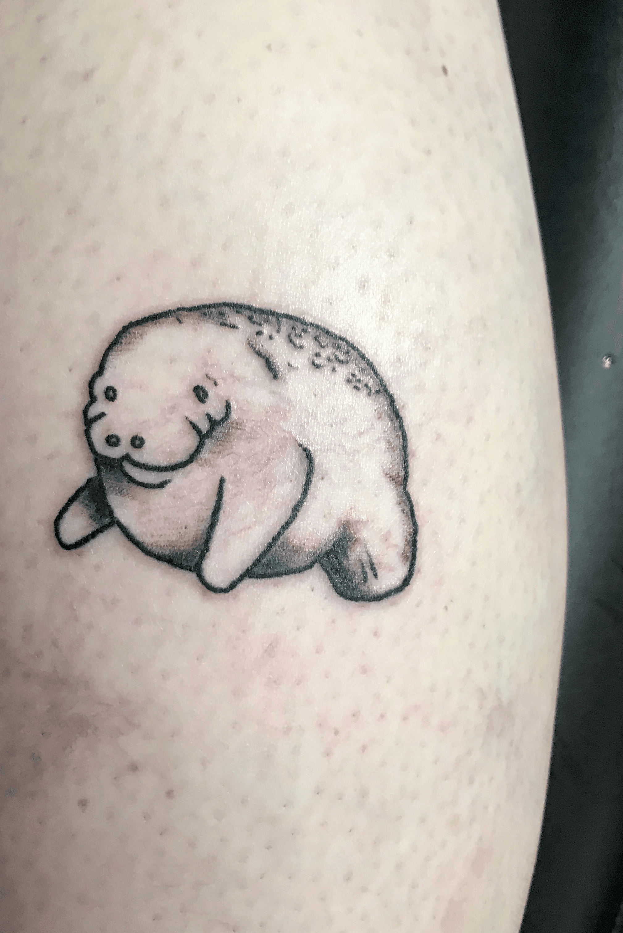 Mermanatee done by Shi at FineLine Tattoos in California  rtattoos
