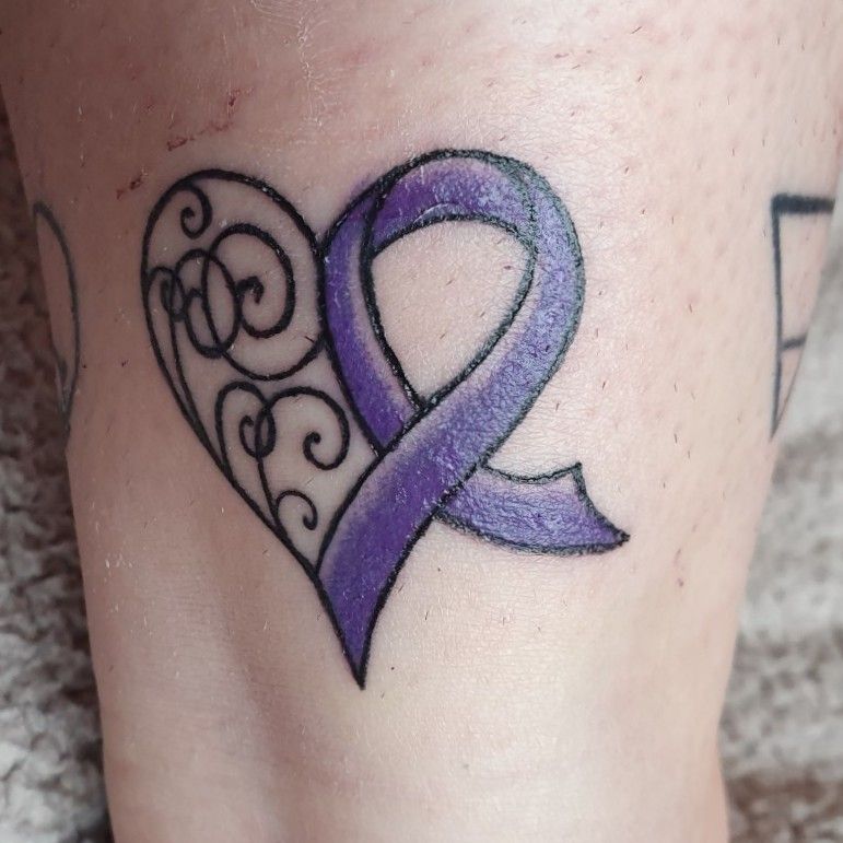 Matthew Crawley on Instagram Pretty cool epilepsy awareness tattoo I was  able to do on a long time client and good friend also did a cool balance  inspired piece on his