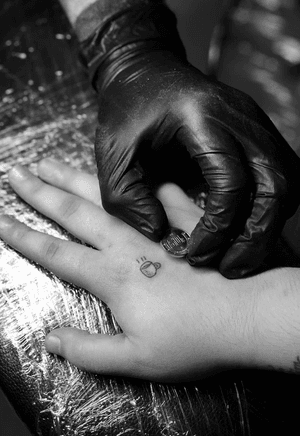 Tacita bebe handpoked tattoo