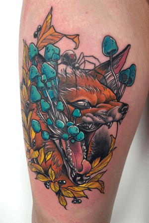 Fox forest spirit
