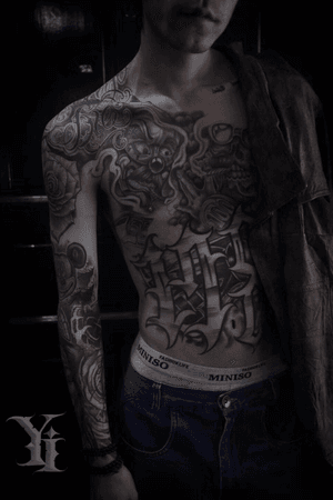 Tattoo by Yi tattoo