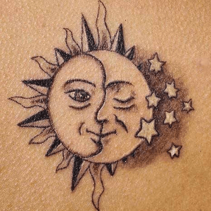 The sun moon and stars