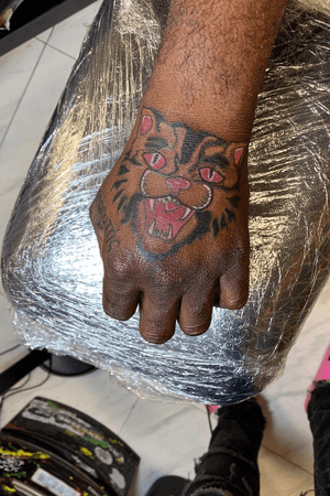 Wild cat i did at visionary ink ft lauderdale