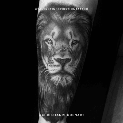 Finished up lion cover up on Amy a few months back 