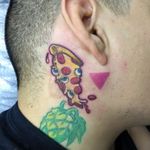 Pizza iluminati, arreglo de tatuajito para un amigo...