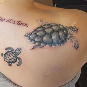 Sea turtles by Jes 