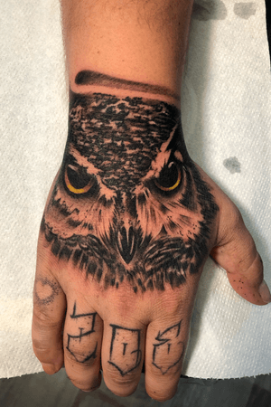 Owl hand!!!