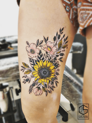 #malaysia #malacca #dataranpahlawan #catsoultattoo #tattoo #tattoos #ink #inks #tattooideas #tattoostyle #legtattoo #inktattoo #flowertattoo #flowertattoos #coverscartattoo Life is the flower for which love is the honey -Victor Hugo