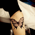 Butterfly on forearm