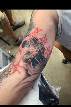 Tattoo by wasted talent tattoos