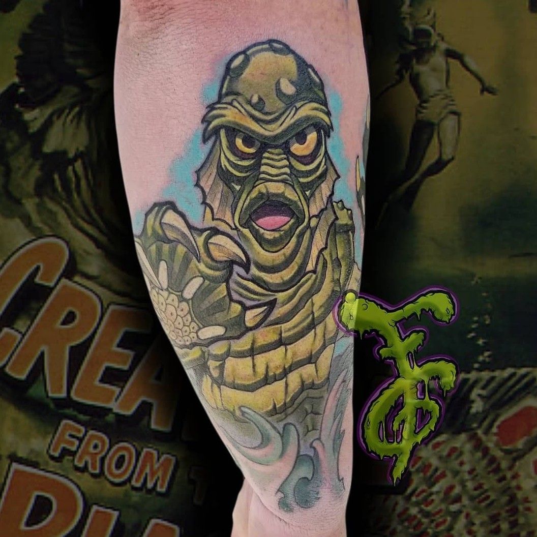 Third Eye Tattoo  Fun Creature from the Black Lagoon Hit us up for your  horror and black and white pieces  Facebook
