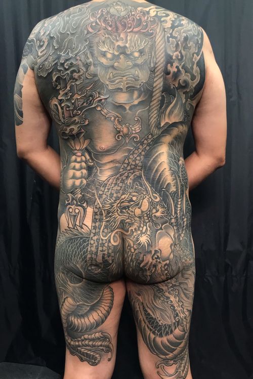 Tattoo Uploaded By 精雕建銘 Royal Art 今日工時故事 不動明王 龍傲天 85 皇室精雕建銘師父 不好意思 我們不網路報價哦歡迎來店洽詢營業時間 下午3點至晚上11點聯絡電話 09 473 058 Line Id 店址 台南市中西區大新街22巷2號星期日店休日哦