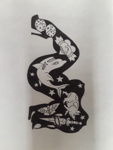 Flash tattoo