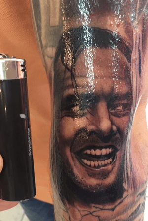 Tiny portrait by the elbow!i really enjoy doing small tattoos,i had a blast with this one
