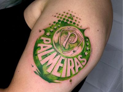 #CharbelleLopes #colorido #colorful #aquarela #watercolor #palmeiras #futebol #soccer #torcidas