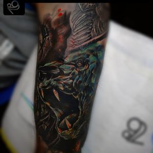 ◾Kiev, Ukraine ◾Cover-up, freehand. ◾OPEN FOR GUESTEST SPOT #tattoo #tattoos #ink #inked #92artist #tattooart #tattooed #inkedup #tattooartist #blackandgrey #ink #tattooing #realistic #lettering #blackandgreytattoo #freehand
