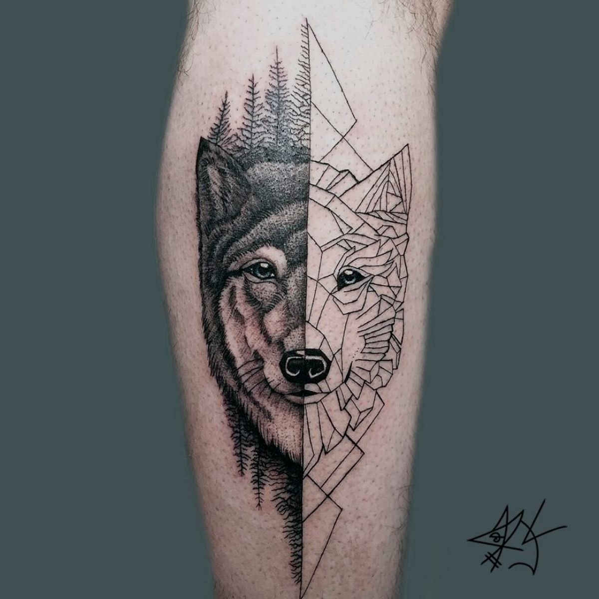 Tattoo uploaded by inkpire tattoo studio • lobo lobotattoo lines 