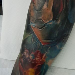 iron man#ironman #tattoo #realism #colors
