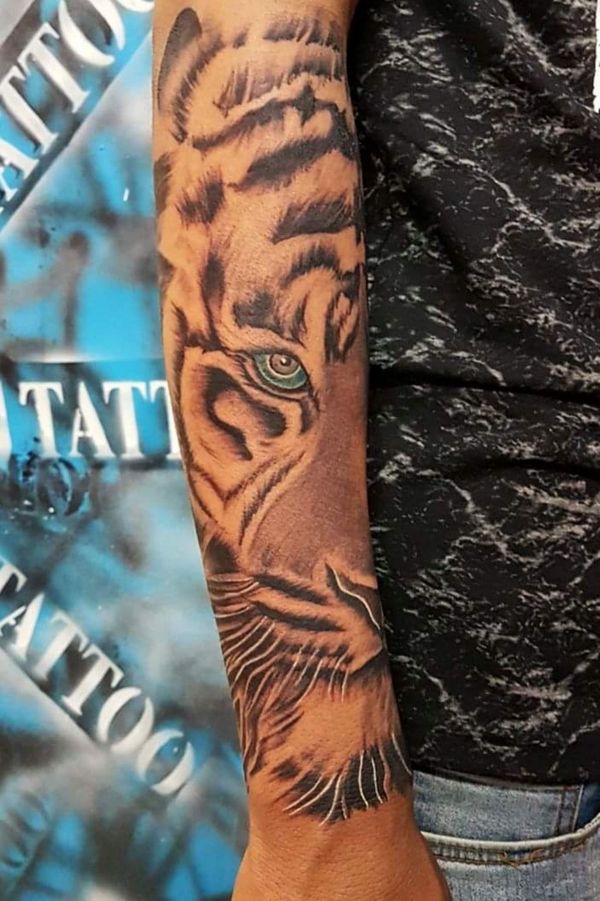 Tattoo from professional tattoo