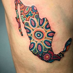 México huichol | @tabatattoo 