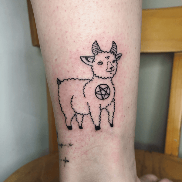 Tattoo from private studio van