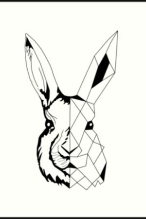 #geometric #rabbit #hare #bunny 