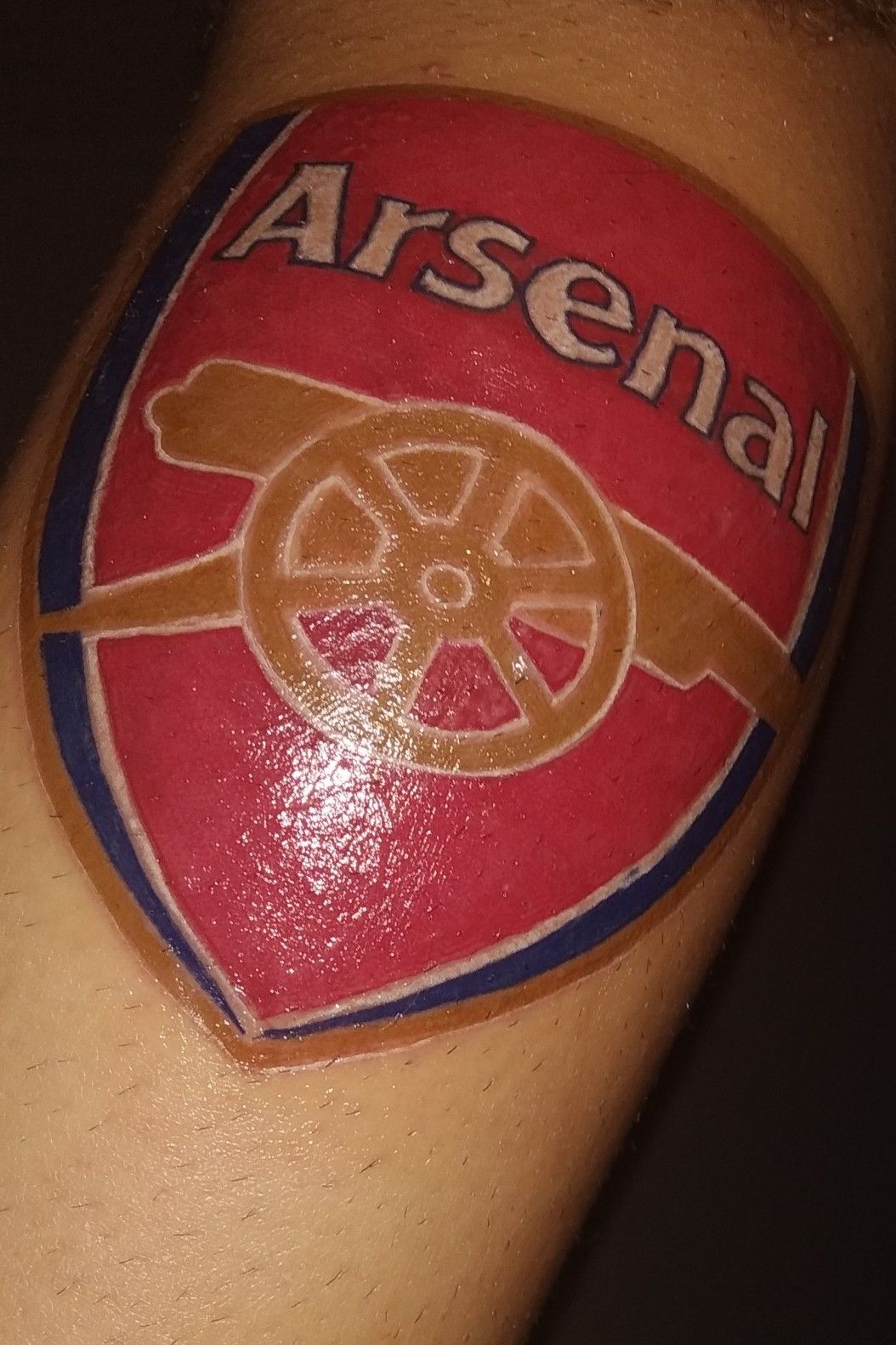 Tattoo uploaded by Александър Христев • #arsenal#football#logo • Tattoodo
